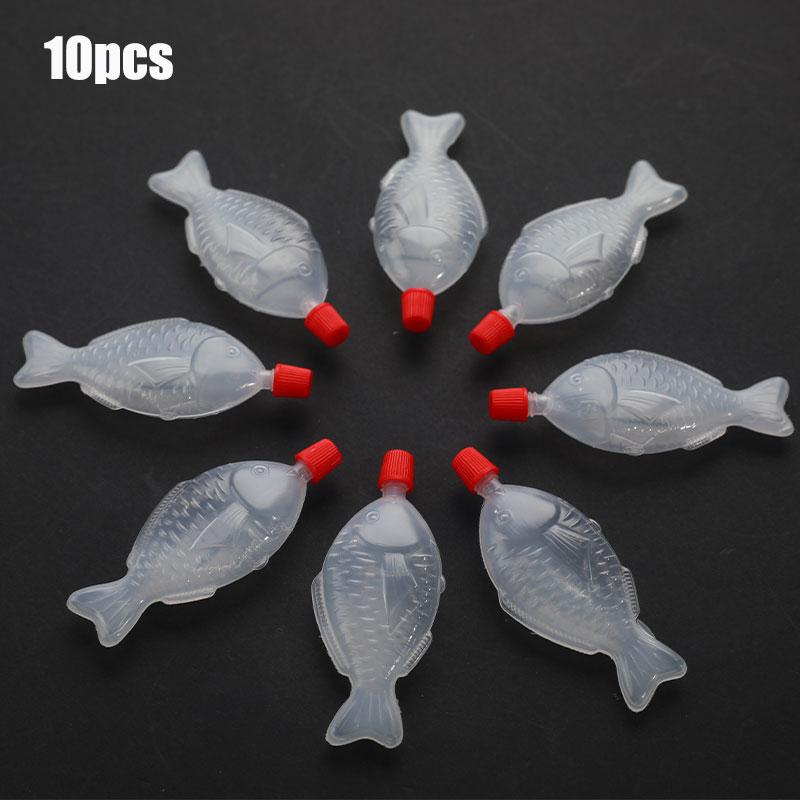 Buy 10Pcs FishShaped 8.5Ml Soy Sauce Disposable Sauce Bottle Sushi
