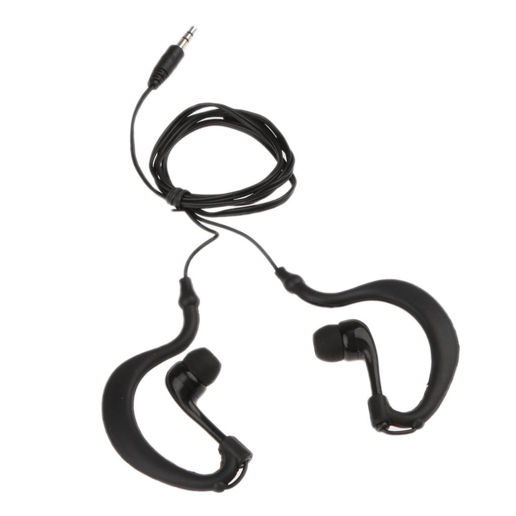

3.5mm Earhook Sport Waterproof Earphone Headphone for MP3 Player чорний