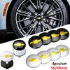 4pcs 56/60mm Car Wheel Center Hub Cap Stickers Wheel Rims Center Hub Caps For Cruze Equinox Impala Camaro Orlando Volt