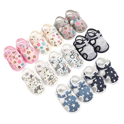 Infant Baby Boy Girl Summer Sandals Breathable Anti-slip Soft First Walker Shoes