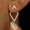 Nieuwe Trendy Roestvrij Staal Vlinder Stud Oorbellen Bedel 18K Goud Verguld Hoge Kwaliteit Statement Waterdichte Sieraden Cadeau