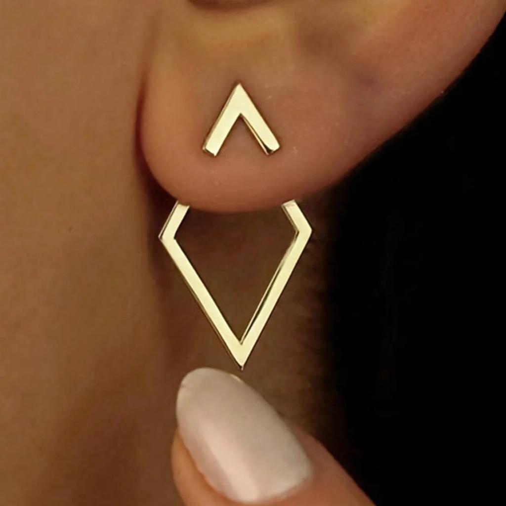 Nieuwe Trendy Roestvrij Staal Vlinder Stud Oorbellen Bedel 18K Goud Verguld Hoge Kwaliteit Statement Waterdichte Sieraden Cadeau