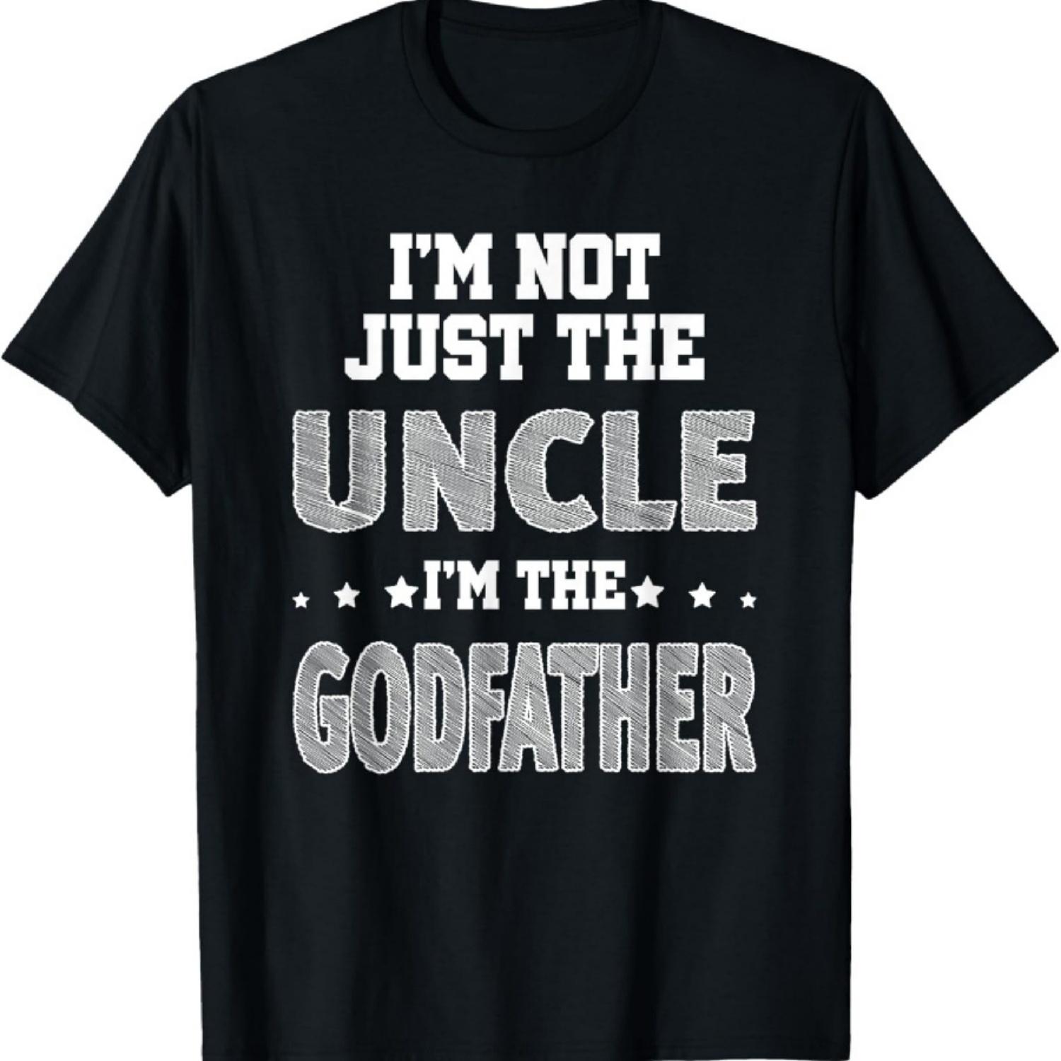 

Я не просто дядя, я крестный дядя для футболки «Дядя» XXXXXL чёрный