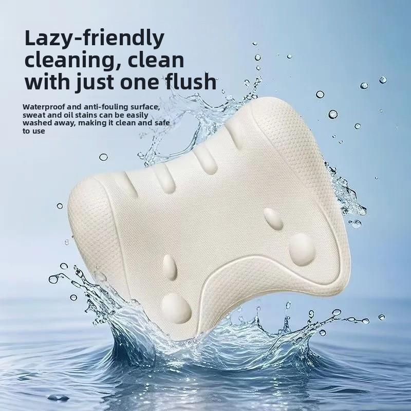 Neck Traction Massage Pillow With Stretching For Office Workers And Home Use