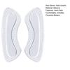 2PCS Heel Inserts Clear Anti-Slip Gel Cushions Prevent Blisters Large Shoes Inserts Cushion