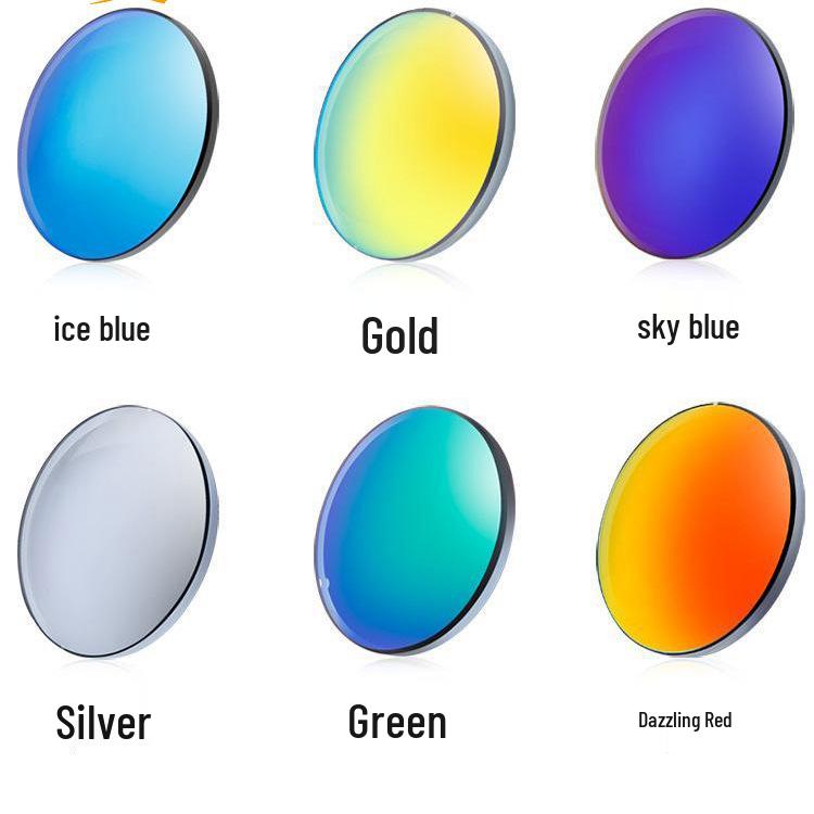 

1.56/1.61/1.67 Зеркальные Поляризационные Рецептурные Линзы для Солнцезащитных Очков, Индивидуальное Окрашивание 1.49