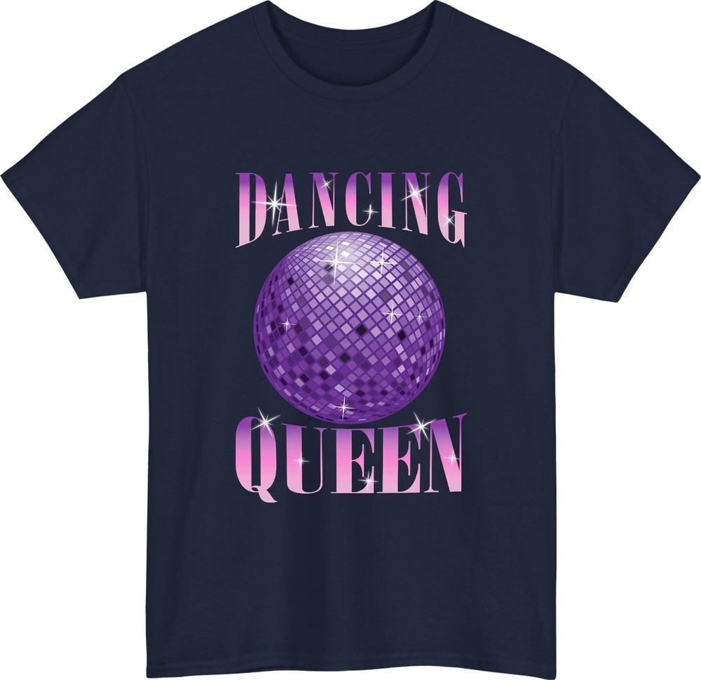 Dancing Queen TShirt 70s Costume Retro Disco 80s Style Unisex Party Tee Top S