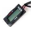 Koso Mini 3-in-1 Gauge: Water Temp, Voltmeter & Clock for Motorcycle Modifications