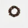 2pcs Fashion Luxury Water Diamond Beaded Hair Rings for Women Party Hair Additions