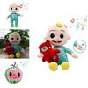 Muñeca Musical Kawaii Cocomelon Peluche de Sandía Con Canciones Melódicas Y Textura Suave Para Niños