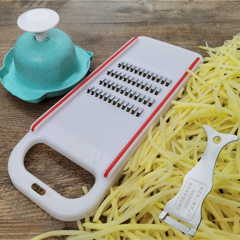 Huacheng Julienne Kitchen Insert: Cucumber, Potato, Carrot Julienne Board & Planer