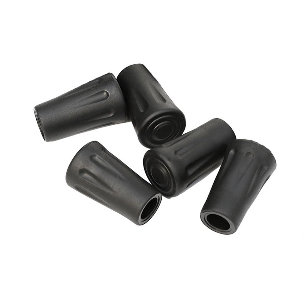 Hiking Pole Anti-Slip Rubber Sleeve & Shock-Absorbing Tip Cover