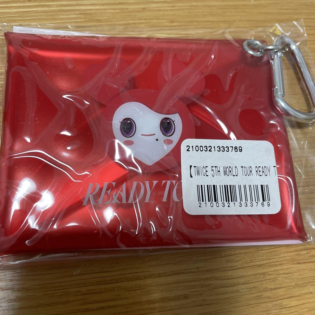 

[USED] TWICE Chaeyoung READY TO BE Online Lottery Clear Mini Pouch