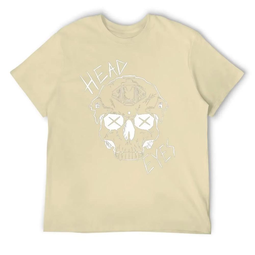 Head Eyes EFT Escape From Tarkov Inspired Crewneck T-shirt Move Tshirt Creative Funny Sarcastic Fitness Eur Size