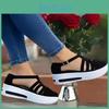 Casual Thick Shoes Bottom Womens Height Increasing Baotou Hollow Out Sandals