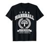 Team Marshall Last Name Customizable Family Reunion T-Shirt