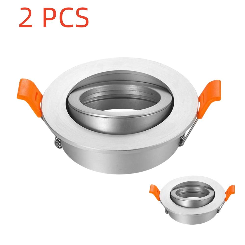 

2/10 Pcs LED Recessed Ceiling Spot Lamp Replaceable Round LED Downlight for Living Room Bedroom Balcony Lighting
