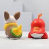 7Pcs Anime Pokemon Pikachu Figure Charizard Bulbasaur Floragato Fuecoco Quaxly Yamper Set Cute Model Toy Car Desktop Ornaments