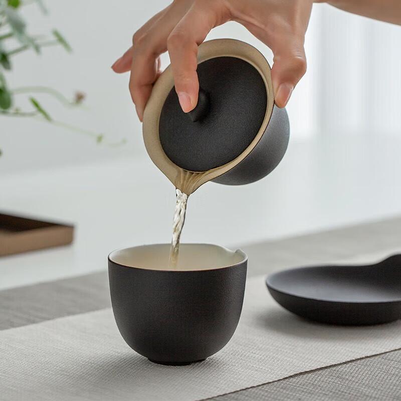 Edenus Ceramic Portable Kung Fu Tea Set
