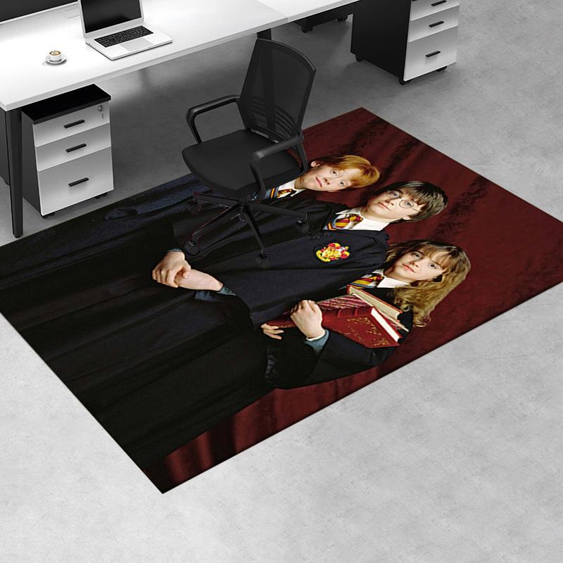 

Harry Potter Hogwarts School Uniform Robe Costume Cosplay Halloween Party Office Mat Home Decor Office Desk Chair Rugs Chair Carpet for offi 60cm by 90cm
