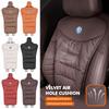 For B6FACar Velvet Airhole Seat Pad Perforated Leather Non Slip Cushion For Volkswagen VW Golf 4 5 6 7 Polo Jetta Sagitar Magotan Passat