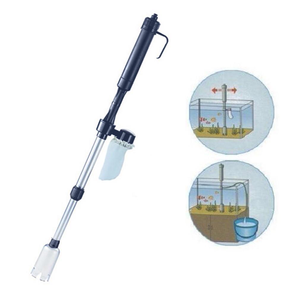Battery Powered Aquarium Gravel Vacuum, Siphon Cleaning Tool - Efficient Change Syphon for Fish Tanks