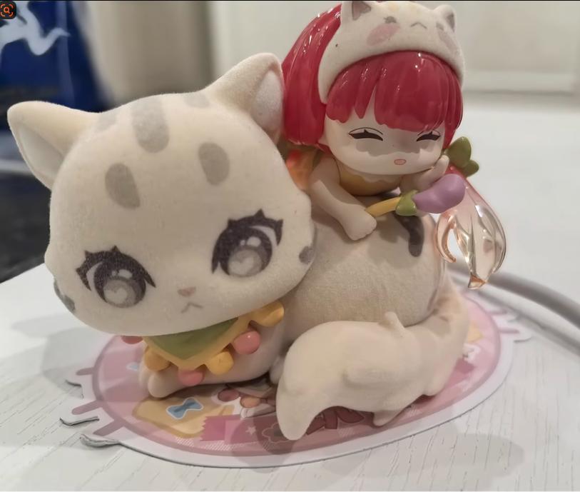 Latest Sweet Emilya Kitten Companion Seriestrendy Plaything Figurine Cute Female  Birthday Present Collectible Present Ornament