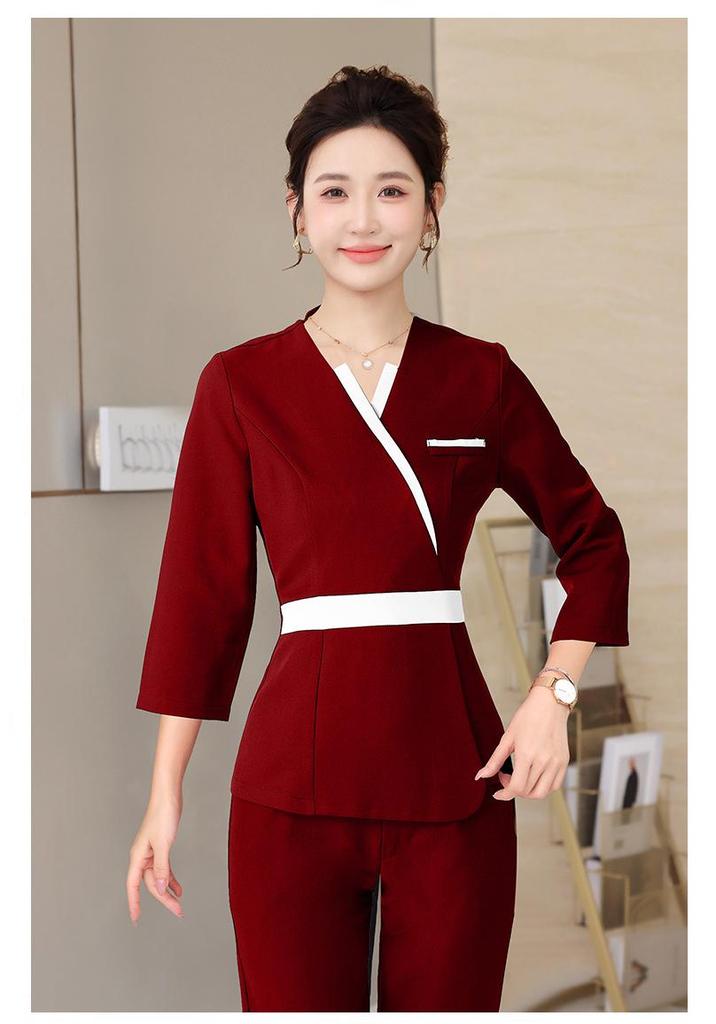 Women's High-End Beauty Therapist Uniform - 2026 Style for Skin Management Specialists
