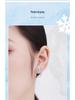 2022 Sterling Silver Snowflake Stud Earrings - Christmas & Winter Gift for Women