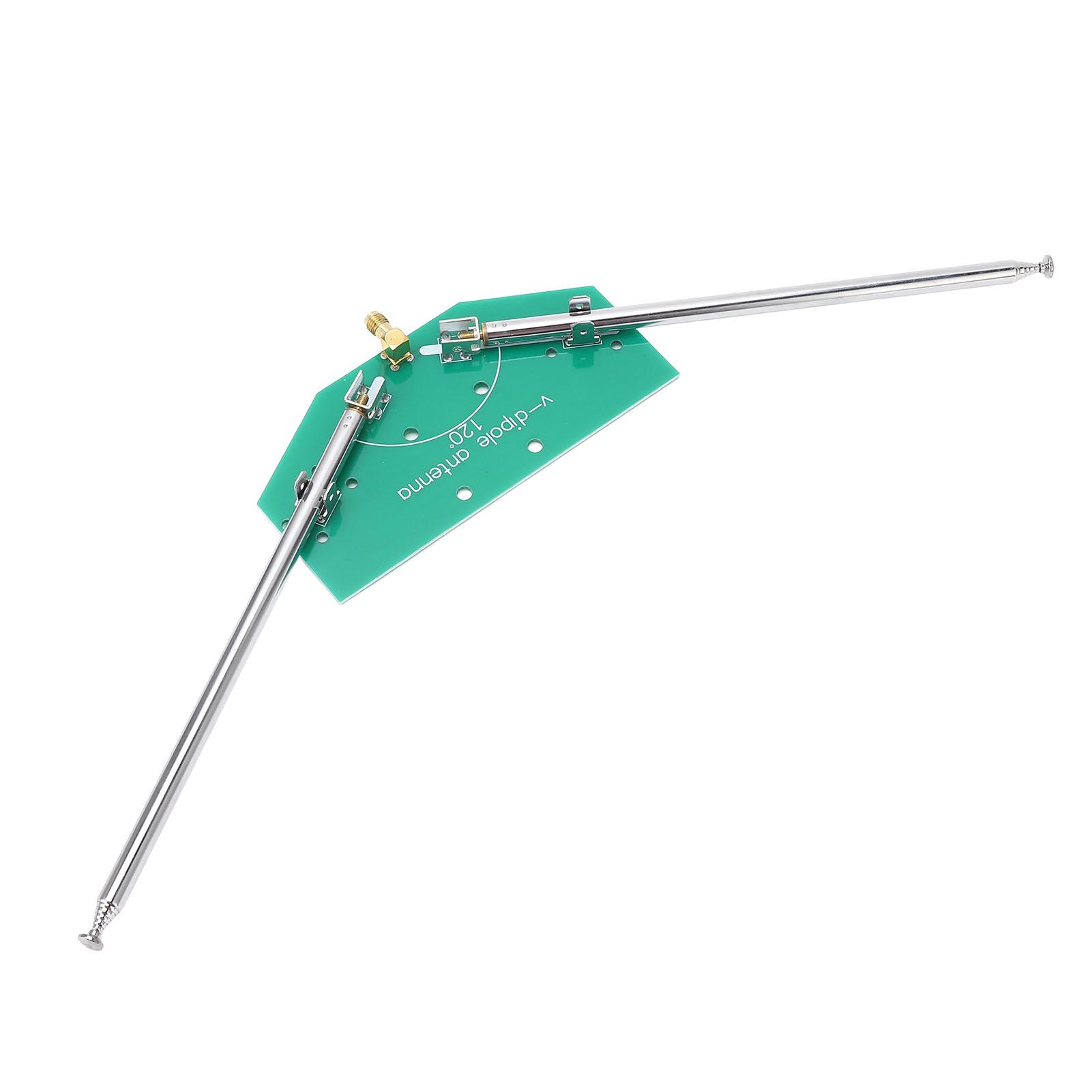 

V Дипольная антенна SMA гнездовой интерфейс Телескопическая антенна 78М415 МГц FM Радио Коммуникационная Антенна для