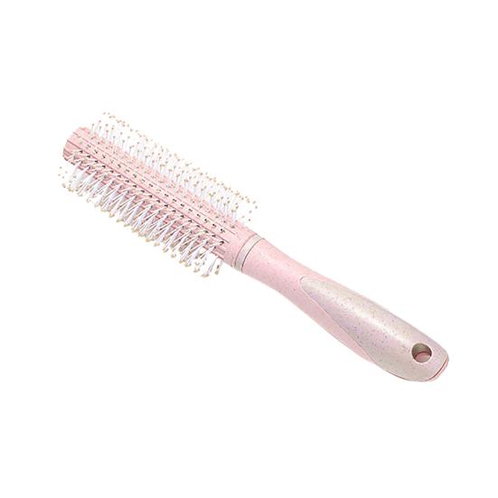 Durable Candy Color Roll Curly Round Hairbrush Hairdressing Brush Comb Tool