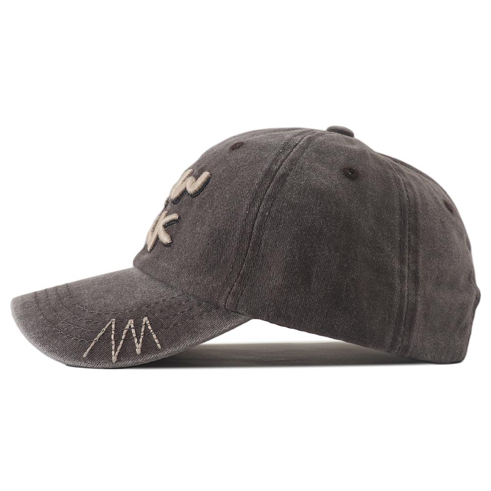3D New York Embroidered Baseball Cap Adjustable Cotton Snapback Hat Unisex Outdoor Streetwear Peaked Caps For Women Men Sunshade