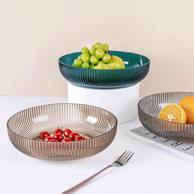 Chic INS-Style Fruit Bowl: Elegant Coffee Table Fruit Basket & Snack Dish