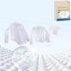 White Fabric Dye 10 Sheets Washing Machine Whitener White Dye for Clothes for Cotton Wool Wood Linen Laundry Clothing Shirt