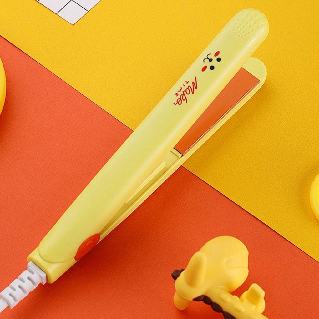 Hair Curler Mini Straightener Straight Roll Quick Heating Safety ple Operation for Beginners Perm Barber Supplies