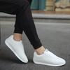 Leather Men Shoes Sneakers Trend Casual Shoe Italian Breathable Leisure Male Sneakers Non-slip Footwear White Men Loafers