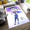 Πατάκι Δαπέδου Αστέρα Kylian Mbappé Κατάλληλο για Διακόσμηση Δωματίου Εισόδου Μπαλκονιού Γραφείου Αντιολισθητικό Χαλί Γραφείου Σπιτιού Δώρο Γάμου Πάρτι