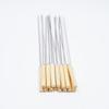 Stainless Steel BBQ Skewers with Wooden Handles