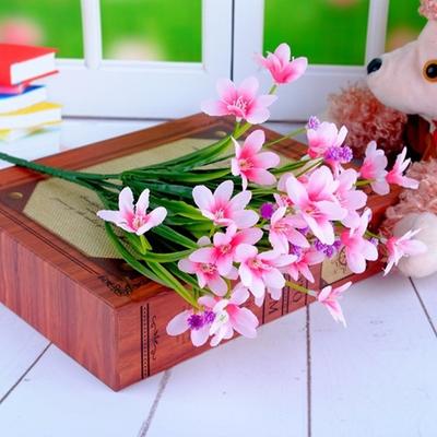 1Pc Silk Orchid Artificial Flower Fake Plant Wedding Party Arrangement for Home and Garden Decoration
