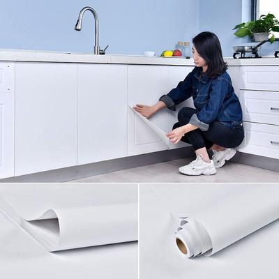 Oil Proof Wallpaper Sticker 40cm Waterproof Adhesive Wallpaper High Temperature Resistance Waterproof Wall Stickers Self Home