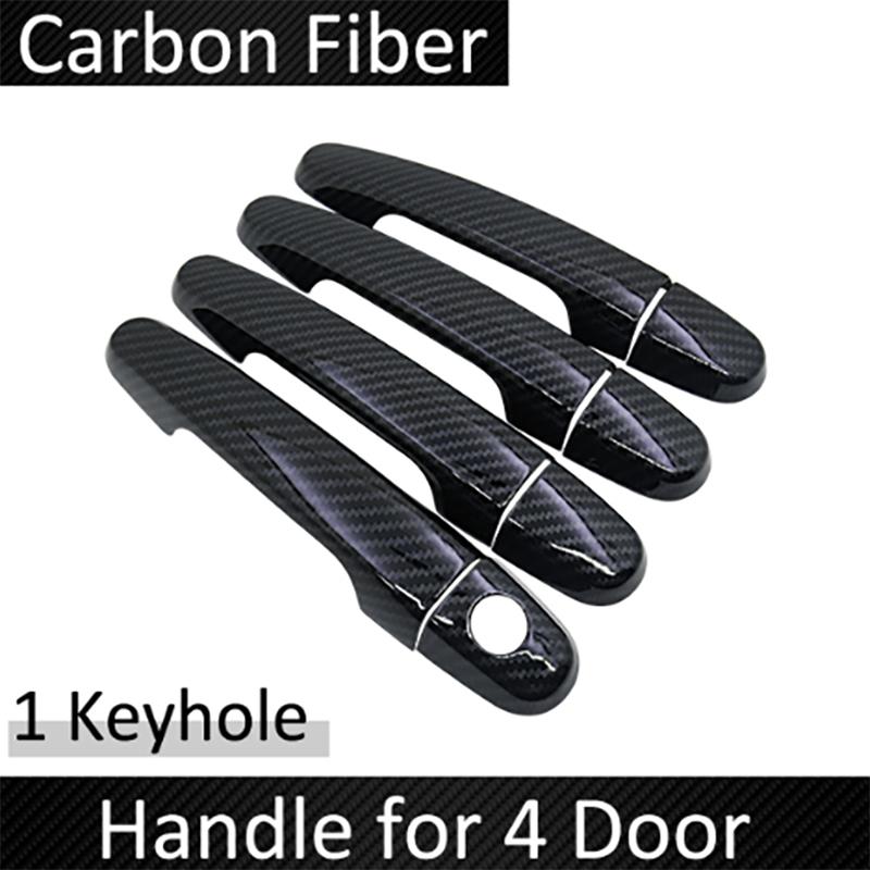 Door Handle For Toyota Corolla 10 E140 E150 2008 2009 2010 2011 2012  Luxurious Door Handle Car Covers Accessories Sticker