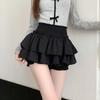 Sweet Girly High Waist Slimming Layered Cake Skirt - Spring/Summer Women's Short Skirt