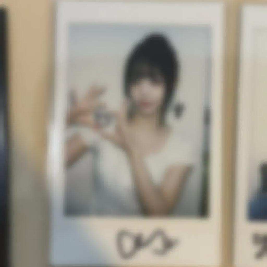 Triples Chaewon Kim Chaewon Sign Polaroid 