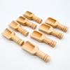 Wooden Mini Tea Coffee Scoops Seasoning Candy Spices Bath Salt Spoons Wooden Spoon