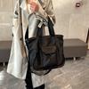 Tote Bag New Canvas Bag Large Capacity Women's Bag Portable Travel One-shoulder Crossbody Bag