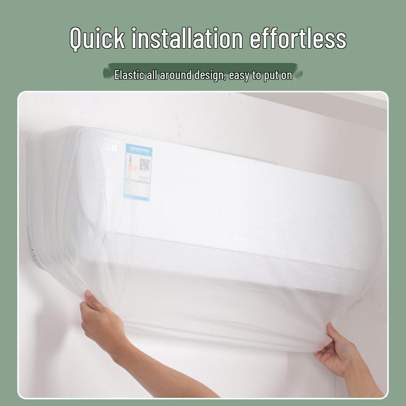 Naścienny klimatyzator Pyłoszczelny Odporny na wilgoć Pełny pokrowiec ochronny z możliwością prania.