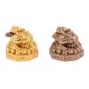 Chińska Żaba Pieniężna Feng Shui Figurka Trójnożnej Ropuchy Do Domu Biura Biznesu Ozdoba na Biurko