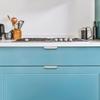 Finger Edge Pulls for Cabinets Metal Dresser Knobs Cabinet Door Pulls Knobs for Furniture Closet Wardrobe