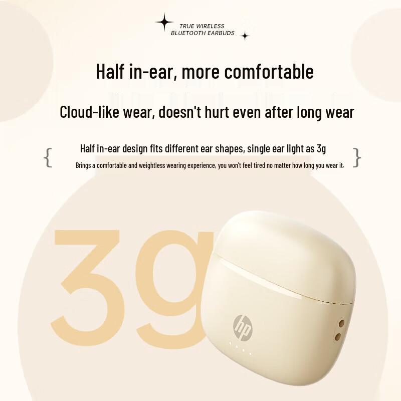 HP H10J True Wireless Bluetooth 5.4 Earbuds