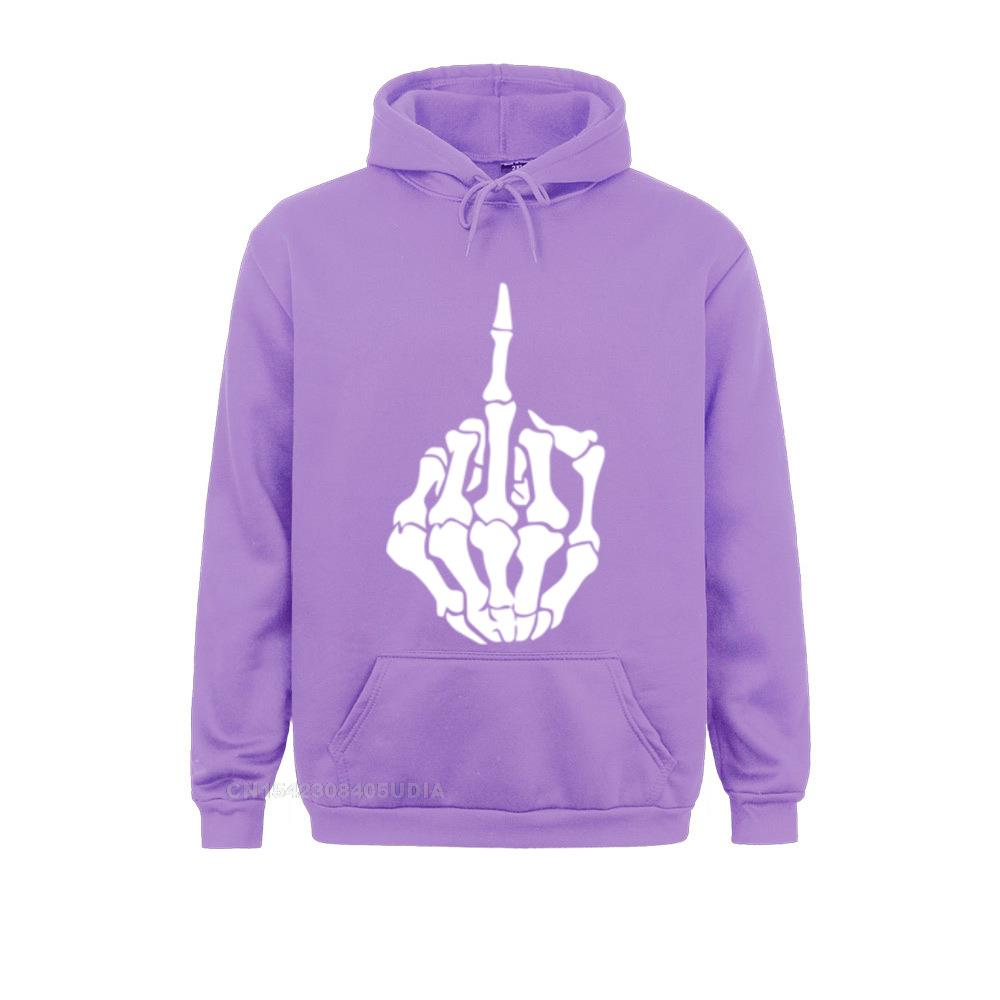 Neu Kommende Mittelfinger Skelett Hand Lustige Schädel Pullover Hoodie Sweatshirts Unisex Hoodies Langarm Labor Day Sportbekleidung